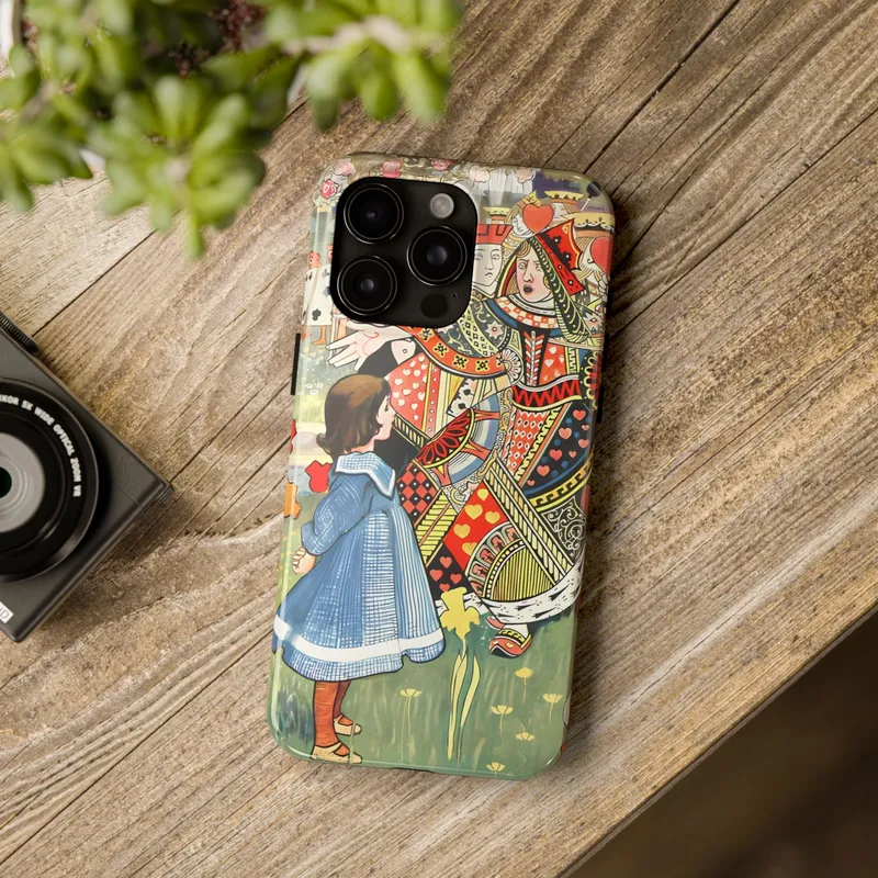 Alice in Wonderland Queen of Hearts Phone Case