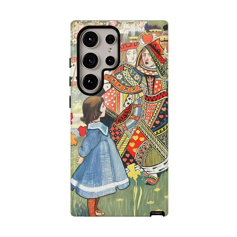 Alice in Wonderland Queen of Hearts Phone Case