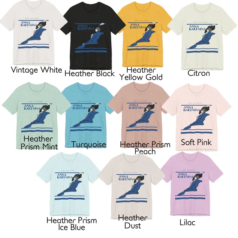 Anna Karenina Art Deco T-shirt