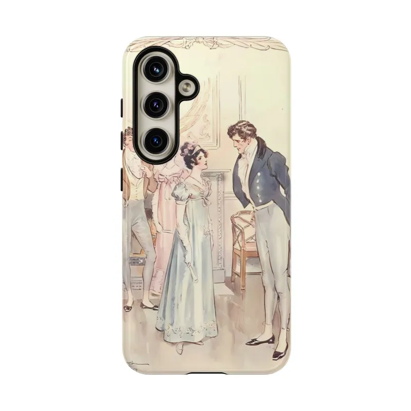 Persuasion Phone Case - Wentworth and Anne at the Ball